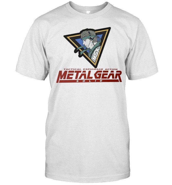 Metal Gear Solid MSX Tactical Espionage Action Unisex T-Shirt