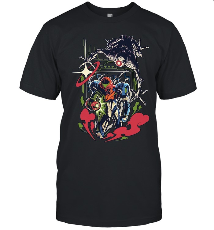 Metroid Watch Your Back Samus Aran Nintendo Unisex T-Shirt