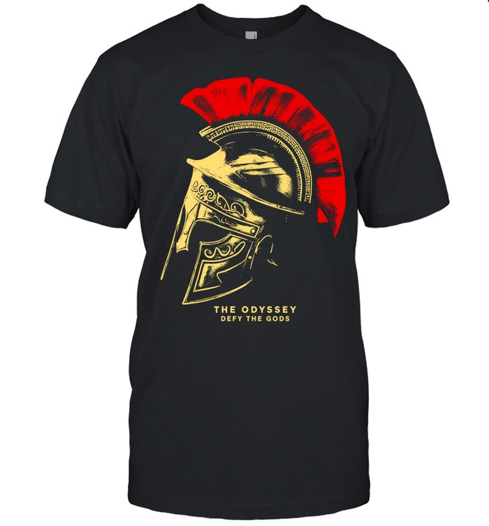 Odysseus The Odyssey Defy the Gods Spartan Helmet Unisex T-Shirt
