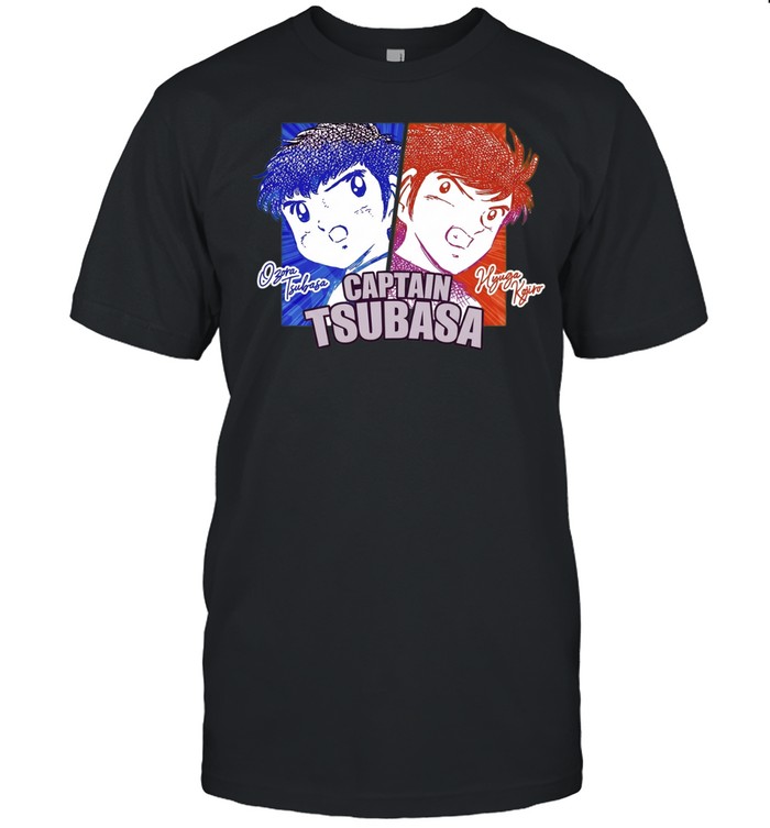 Ozora Tsubasa and Hyuga Kojiro Captain Tsubasa character Unisex T-Shirt