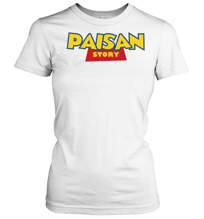 Paisan Story Italian Culture Parody Funny Women T-Shirt