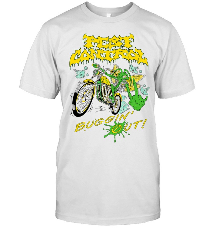 Pest Control Buggin’ Out insect motorcycle Unisex T-Shirt