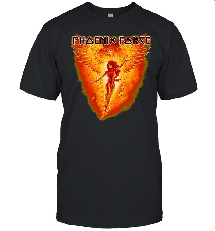 Phoenix Force Metal X-Men Jean Grey Marvel Comics Unisex T-Shirt