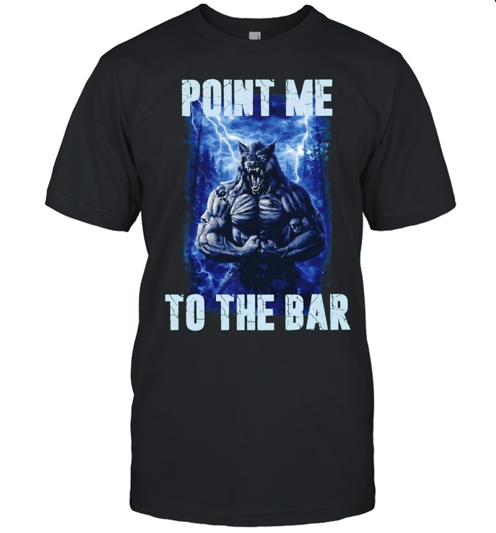 Point Me to the Bar Werewolf graphic Unisex T-Shirt