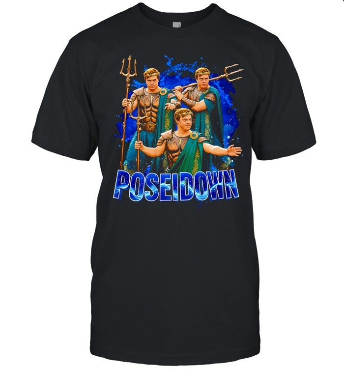 Poseidown Poseidon down syndrome meme Unisex T-Shirt