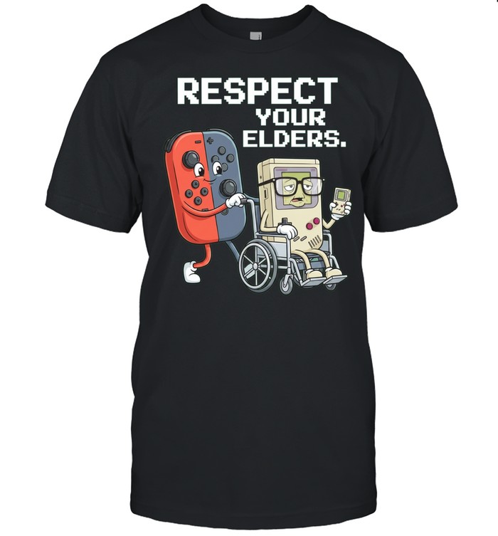 Respect Your Elders Nintendo Switch and Game Boy Unisex T-Shirt