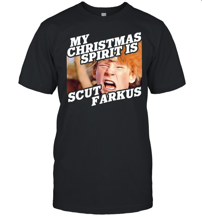 Scut Farkus A Christmas Story My Christmas Spirit is Scut Farkus Unisex T-Shirt
