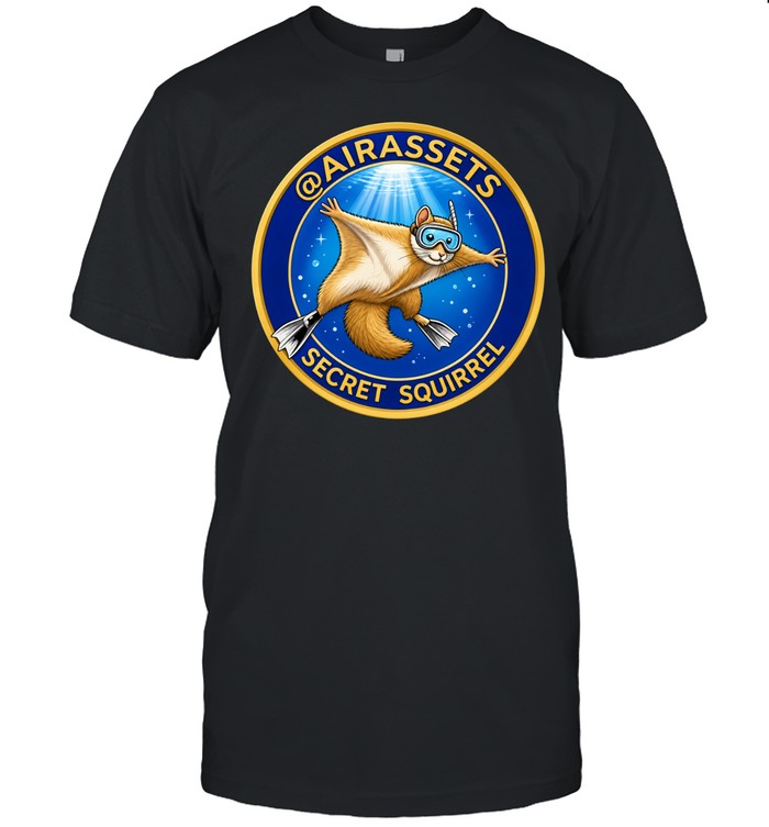 Secret Squirrel Scuba Diving Flying Squirrel AIRASSETS Secret Squirrel Unisex T-Shirt
