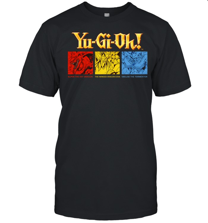 Slifer the Sky Dragon Winged Dragon of Ra Obelisk the Tormentor Yu-Gi-Oh Unisex T-Shirt