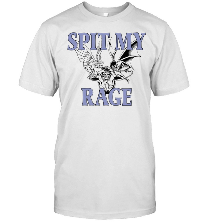 Spit My Rage anger angel and devil inner conflict Unisex T-Shirt