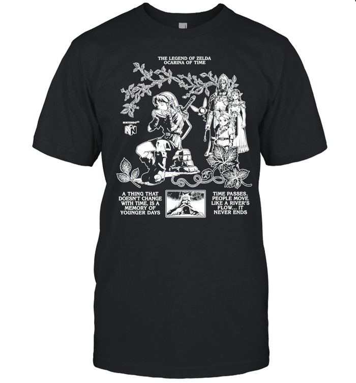 The Legend of Zelda Ocarina of Time Memory of Younger Days Unisex T-Shirt