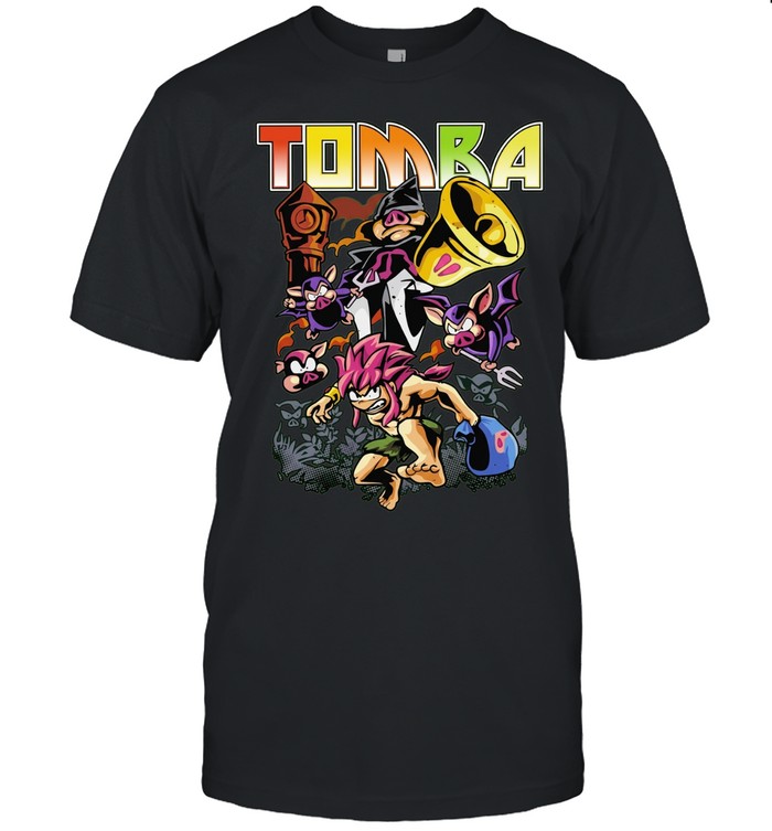 Tomba Video Game Playstation Retro Gaming Unisex T-Shirt