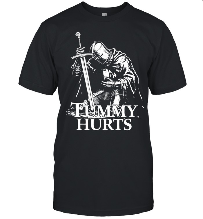 Tummy Hurts Knight Dark Fantasy Unisex T-Shirt