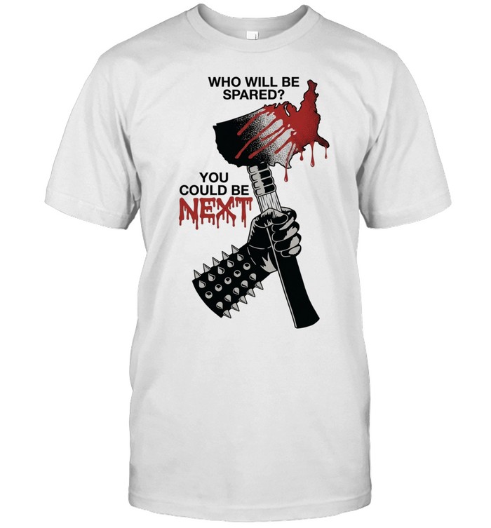 United States map axe who will be spared you could be next Unisex T-Shirt