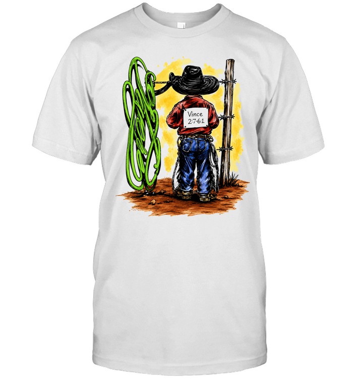 Vnere Cowboy Vince 2 7 61 western rodeo Unisex T-Shirt