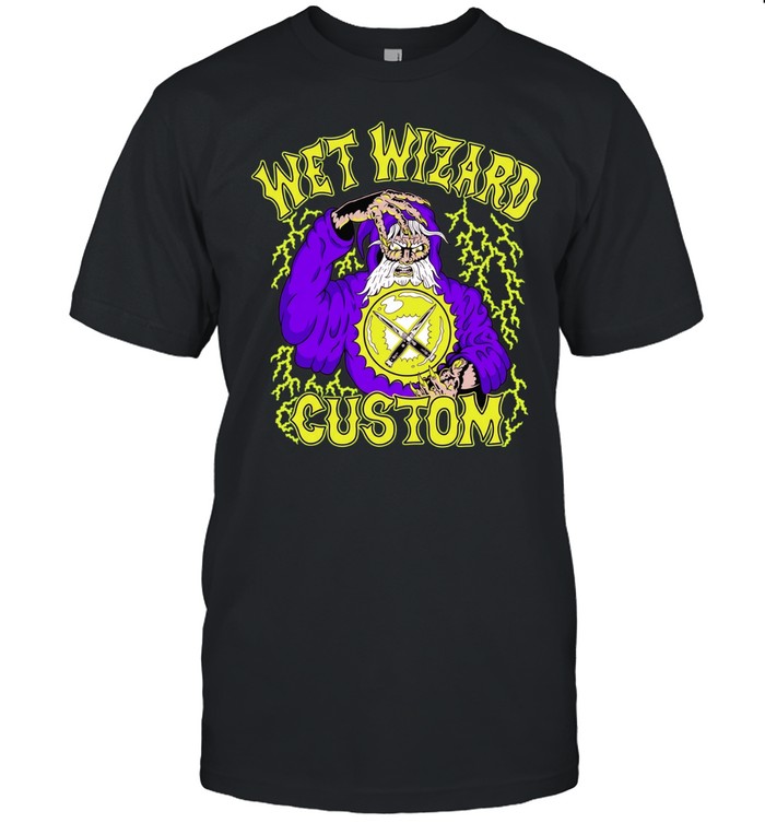 Wet Wizard Custom magic fantasy occult Unisex T-Shirt